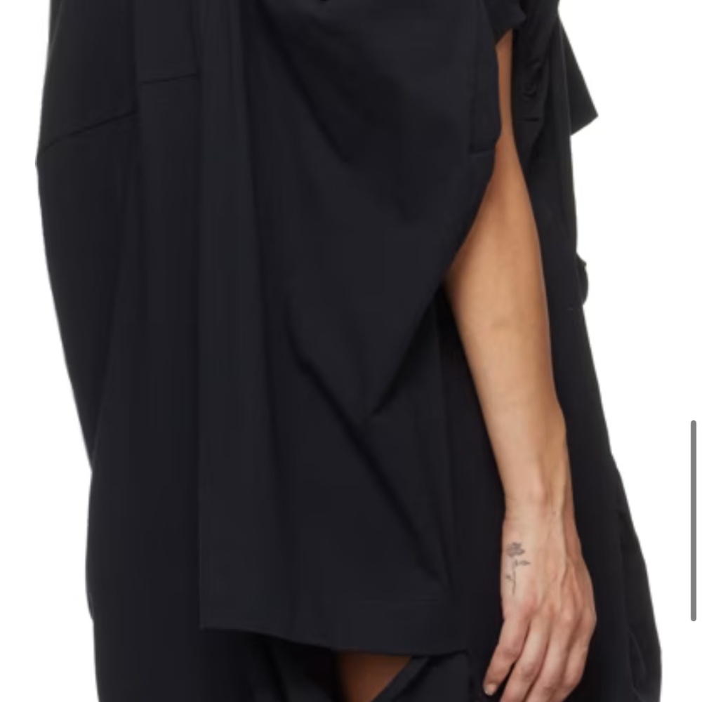 VIVIENNE WESTWOOD Black tshirt dress - Picture 6 of 8